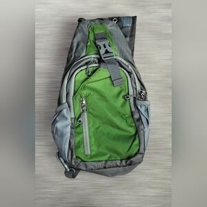 Sling Bag for Men Chest Bag with USB Charging Port Crossbody Shoulder Bag